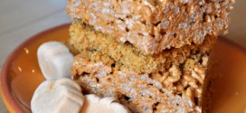 Pumpkin Pie Rice Krispie Treats