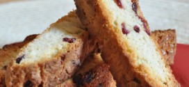Coconut Cranberry Biscotti