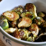 Roasted Brussel Sprouts with Browned Butter