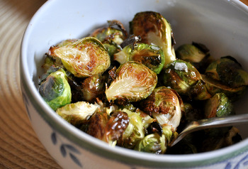 Roasted Brussel Sprouts with Browned Butter