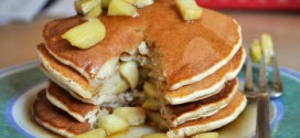 Apple Cinnamon Buttermilk Pancakes