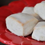 Petite Vanilla Bean Scones, up close