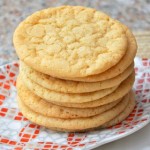 Double Vanilla Sugar Cookies
