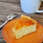 Apricots n' Cream Upside Down Cake