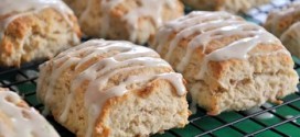 Toasted Coconut and Lime Scones