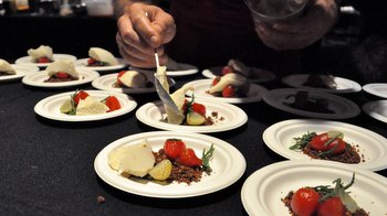 Plating at the Omnivorious party