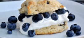 Double Blueberry Shortcakes