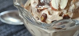 Coffee Almond Fudge Ice Cream