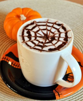 Spiderweb Hot Chocolate