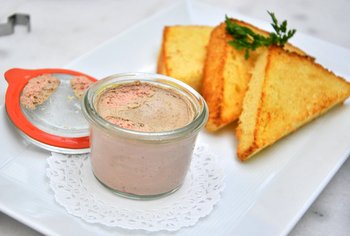 Liver Mousse at Bistro Jeanty