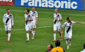 LA Galaxy: Bechkam, Keane, Wilhelmson, Magee and Donovan