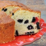 Candy Cane Oreo Pound Cake