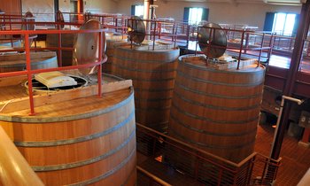 Fermentation Barrels at Mondavi