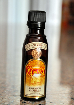 Kahlua French Vanilla, mini bottle