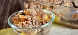 Whole Grain Maple Apple Crumble