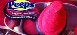 Strawberry Creme Peeps with Dark Chocolate, reviewed