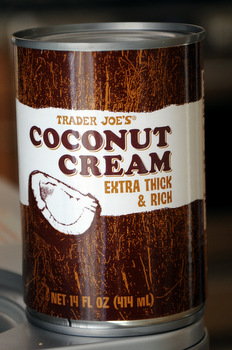 What is coconut cream?