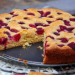 Fresh Raspberry Cake