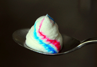 Colorful Whipped Cream