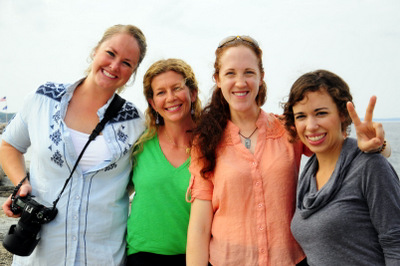 Group Photo: Heather, Kelley, Nicole and Colleen