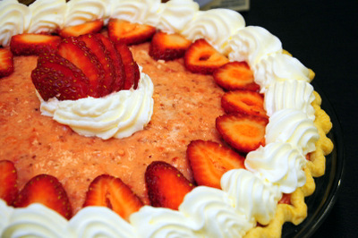 Strawberry and Limoncello Pie