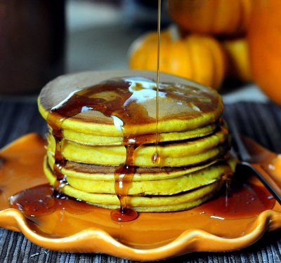 Buttermilk Pumpkin Pancakes