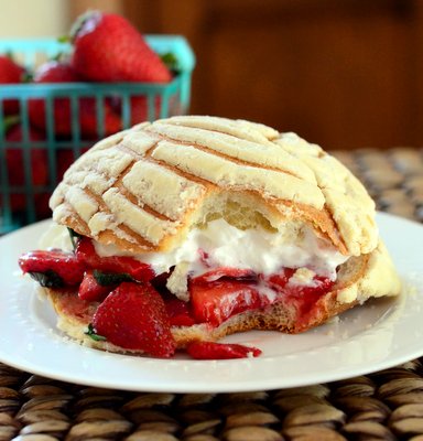 Strawberry, Mint and Lime Shortcakes