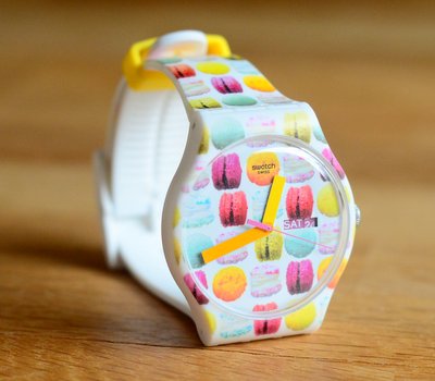 Swatch Pastry Chef Collection: Macaron Watch
