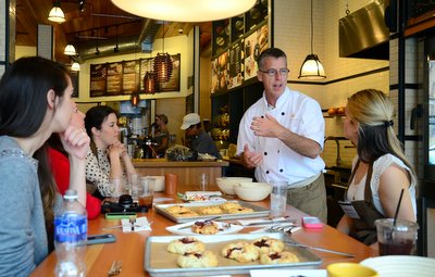 Tom Gumpel and Bloggers and Panera Bread Small Batch Bakery