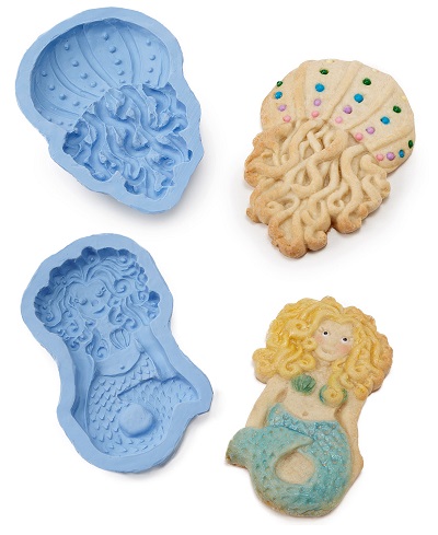 3D Sea Creature Cookie Molds