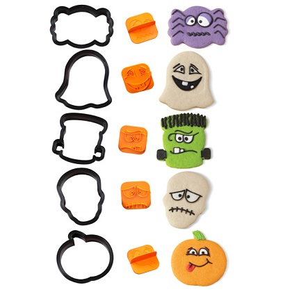 Wilton Make-a-Face Halloween Cookie Cutter Set