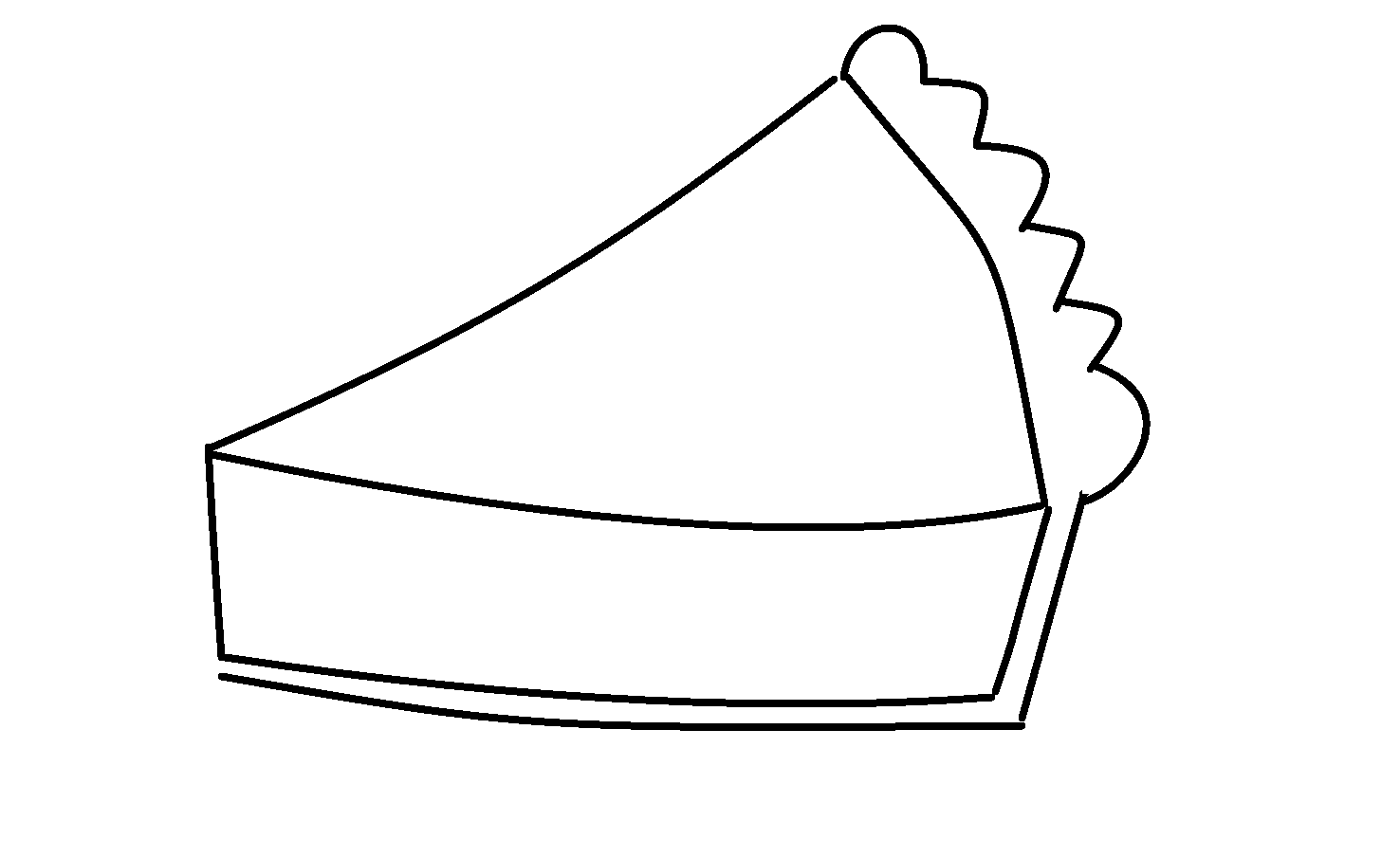 apple pie clipart black and white - photo #38