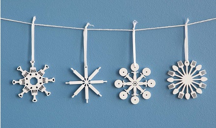 Kitchen Tool Snowflake Ornaments