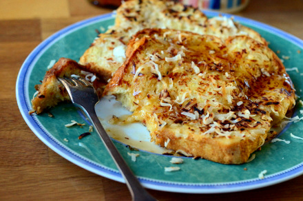 Toasted Coconut French Toast