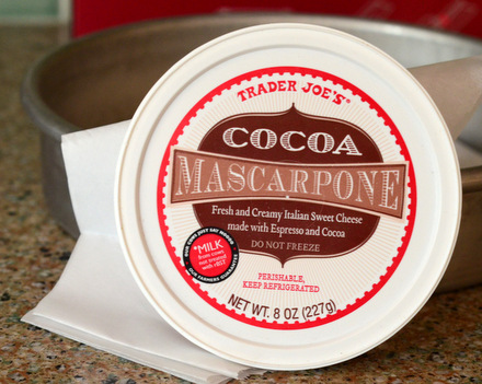 Trader Joe's Cocoa Mascarpone Cheese