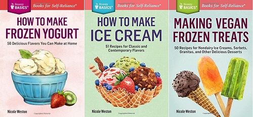 Nicole Weston's Frozen Dessert Book Trio