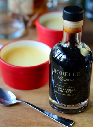 Vanilla Pots de Creme with Rodelle