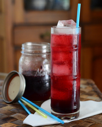 How to Make a Blueberry Shrub - and a delicious homemade soda recipe