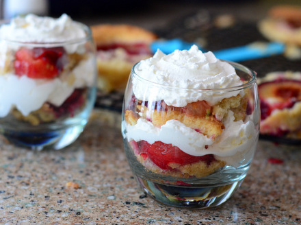 The Best Way to Save a Broken Cake: Trifle Made with Cake Scraps