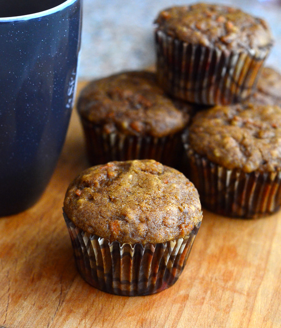 Whole Wheat Harvest Carrot Muffins