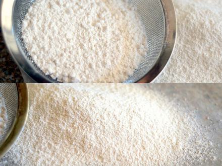 The difference between sifted and unsifted cake flour