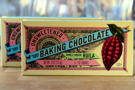 Trader Joe's Single Origin Hula Unsweetened Baking Chocolate