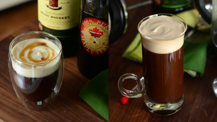 How to Make Irish Coffee, Two Ways