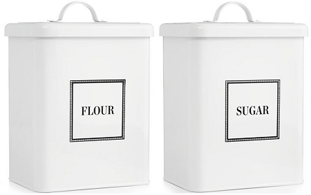 Martha Stewart Vintage-Inspired Flour & Sugar Containers