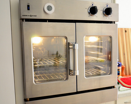 Baking Bites' American Range French Door Gas Oven
