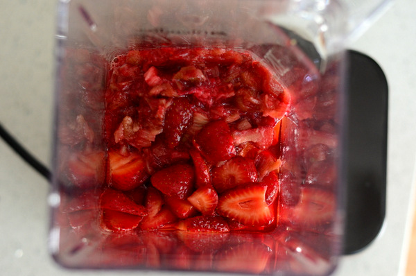 Homemade Strawberry Rhubarb Sauce