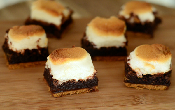 The Ultimate S'mores Brownies