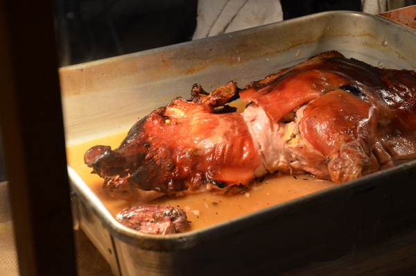 Whole Pig, Scenes from LA Times' The Taste, 2015