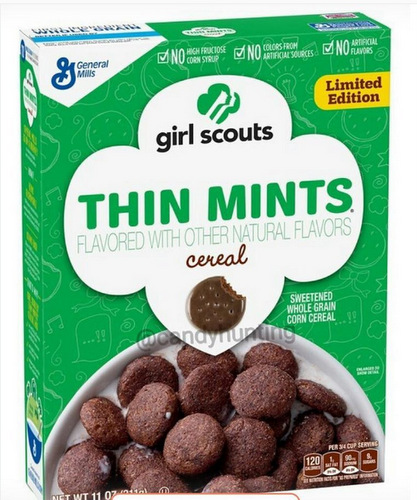 General Mills Launches Girl Scout Cookie Breakfast Cereals 