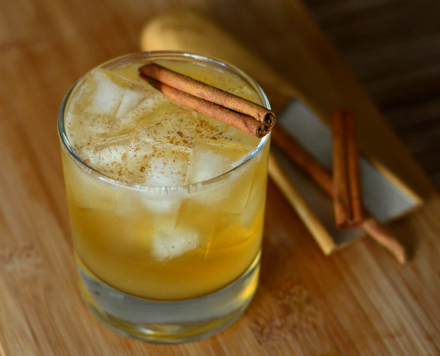 Gourd-geous, A Pumpkin Cider Cocktail
